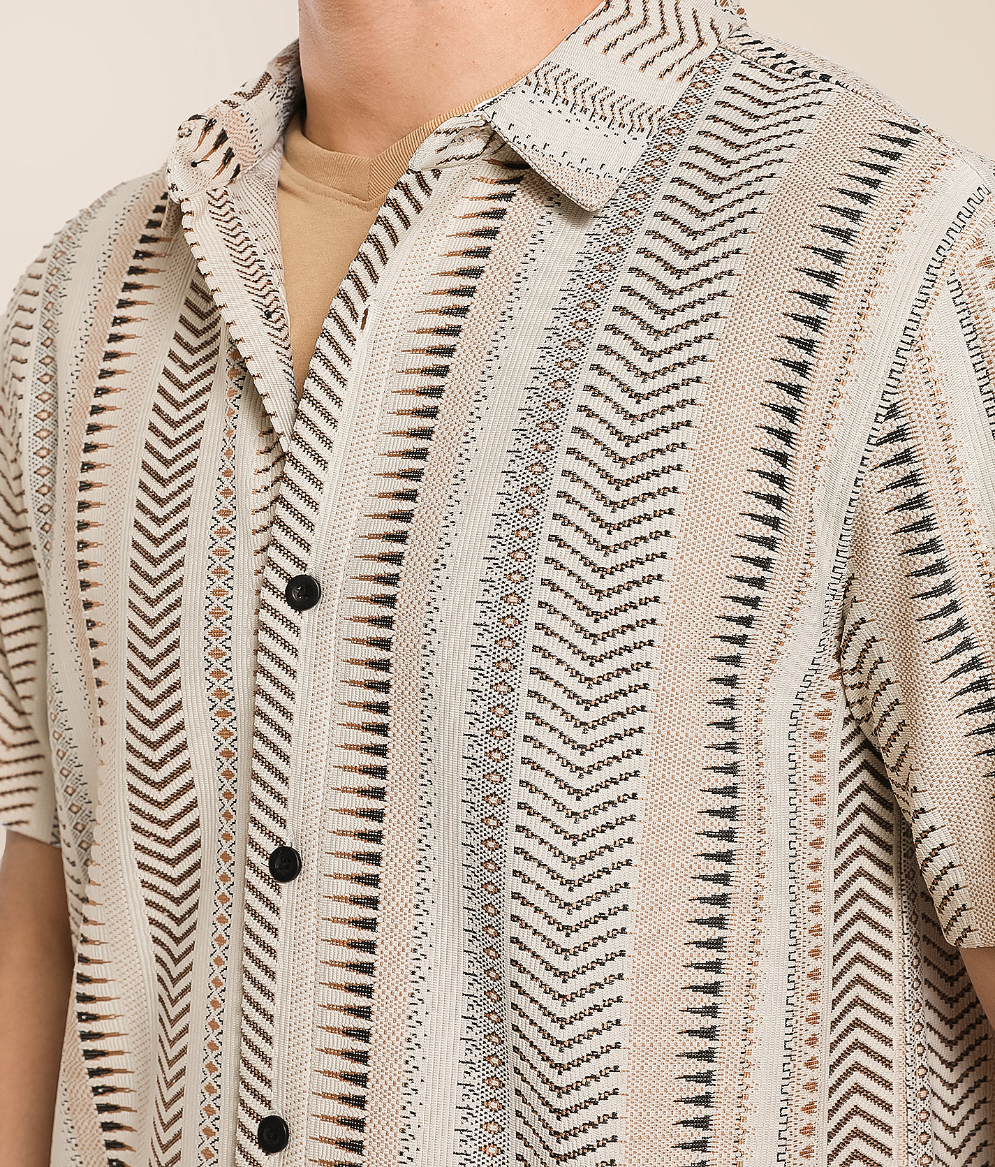 Talinors Jacquard Knit Shirt - Image 3