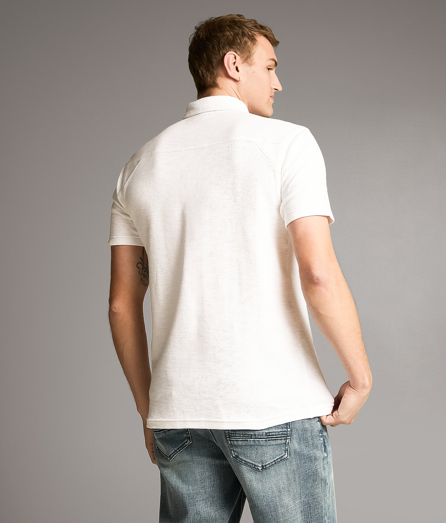Talinors Slub Knit Polo - Image 2