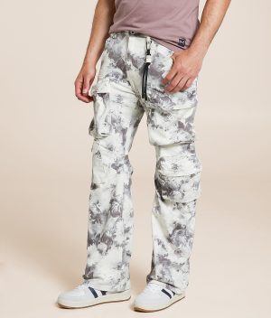 Talinors Floral Baggy Cargo Stretch Pant