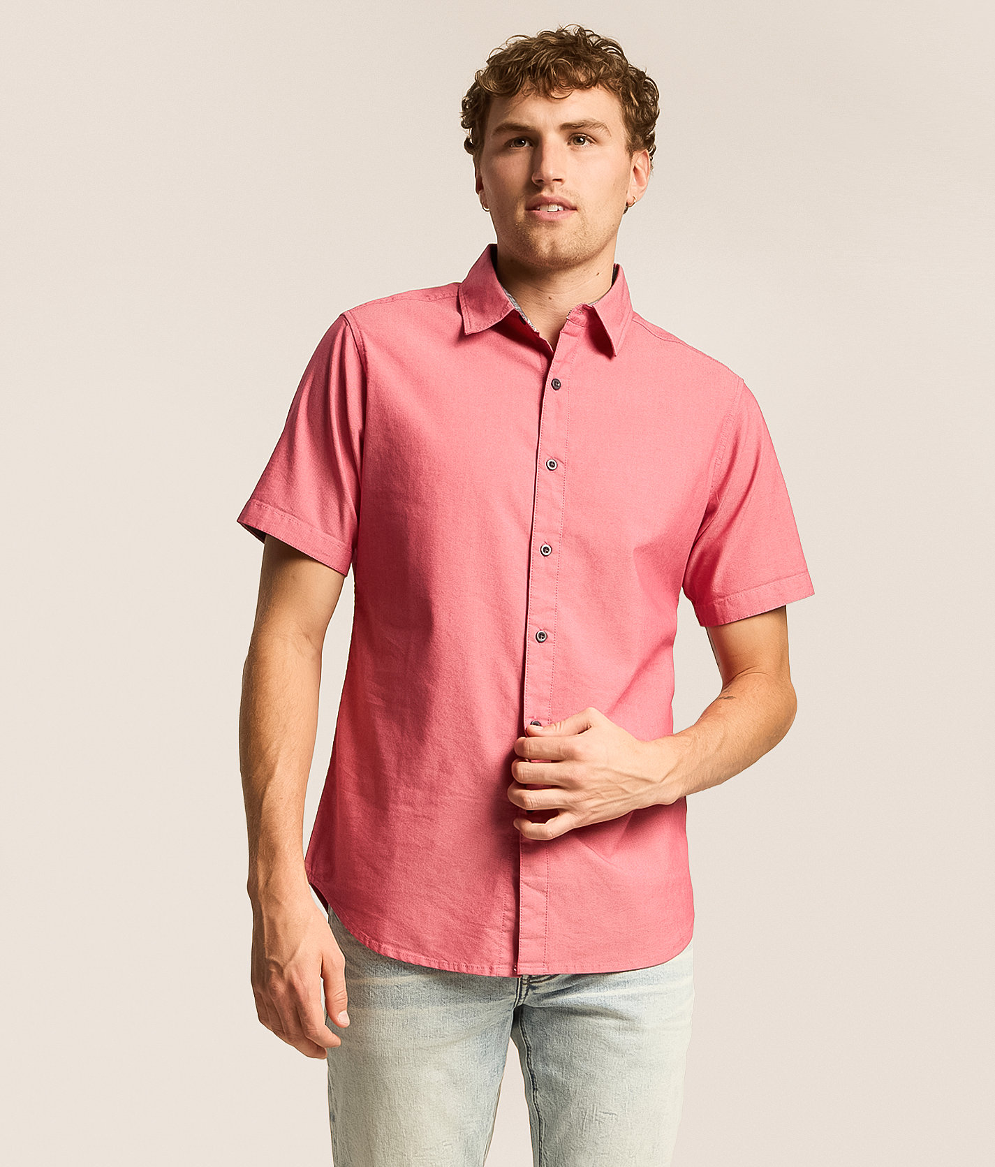 Talinors Standard Solid Stretch Shirt