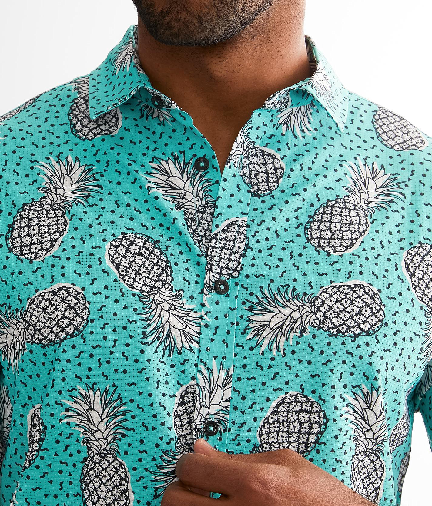 Talinors Pineapple Performance Stretch Shirt - Image 3