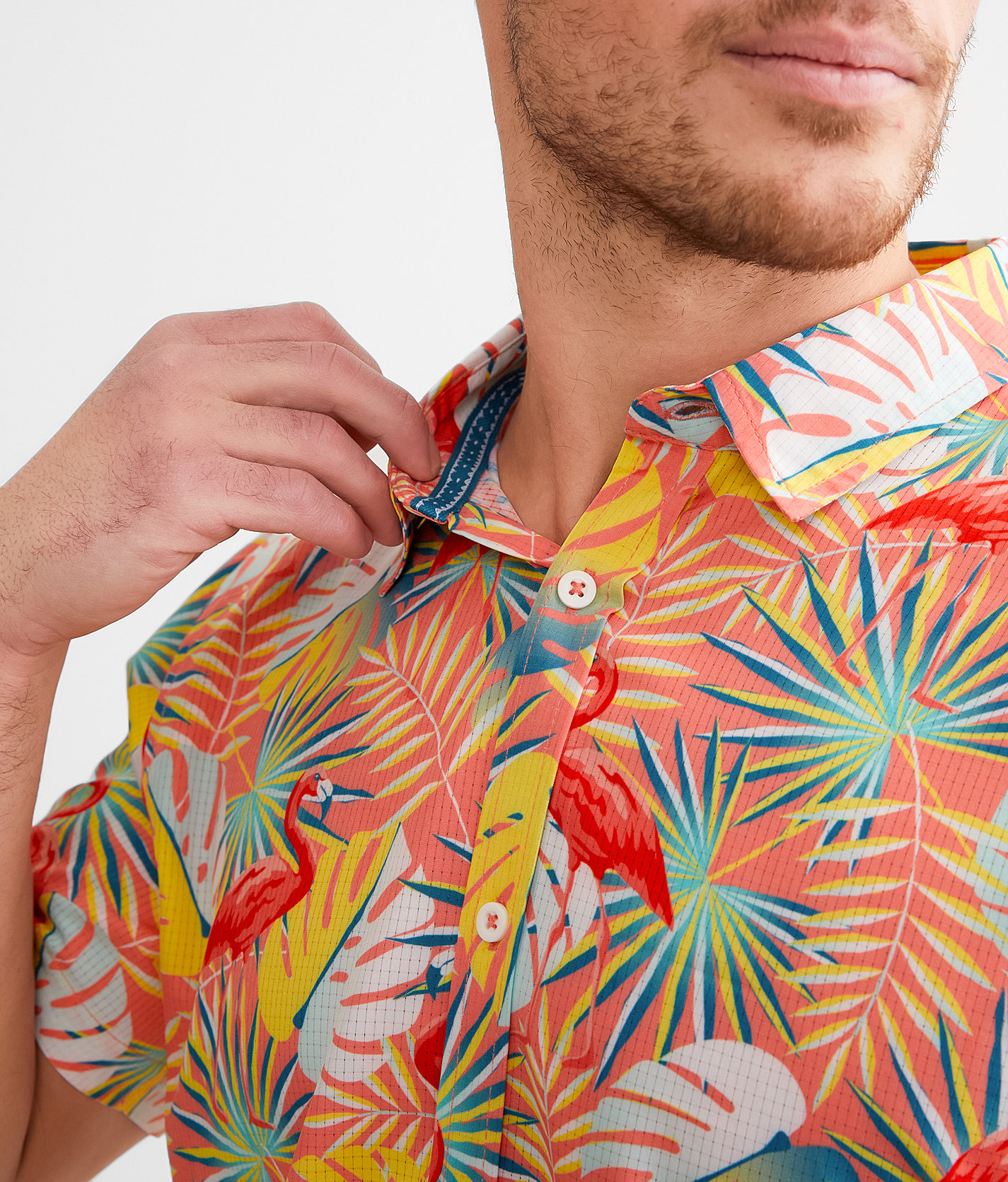 Talinors Tropical Performance Stretch Shirt - Image 3