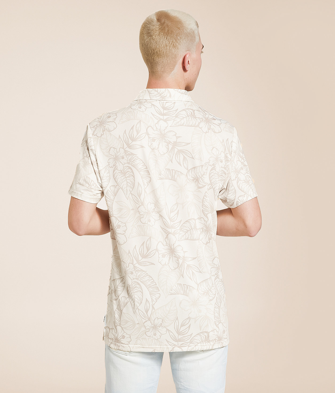 Talinors Tropical Floral Performance Polo - Image 2