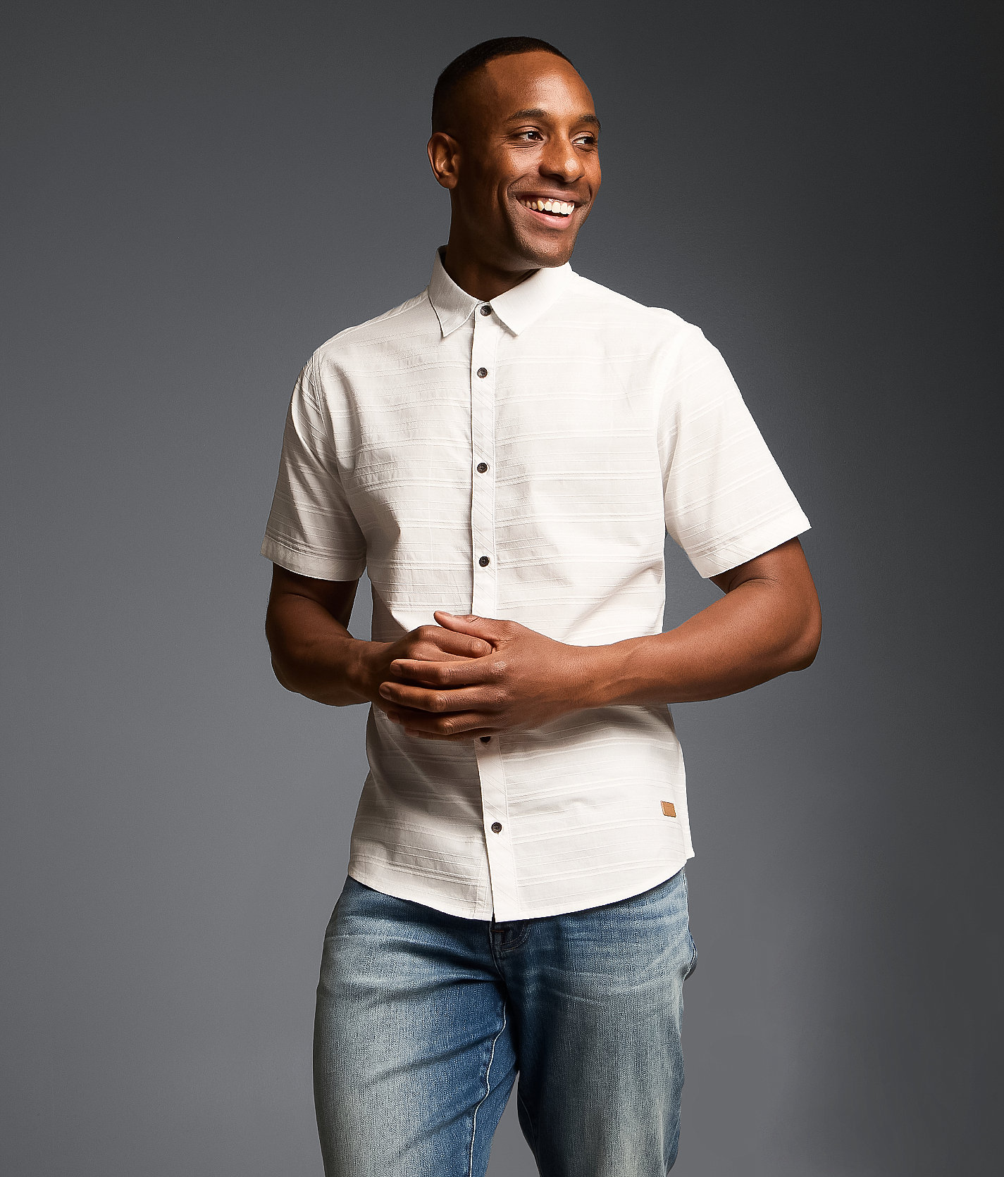Talinors Embroidered Stripe Athletic Shirt