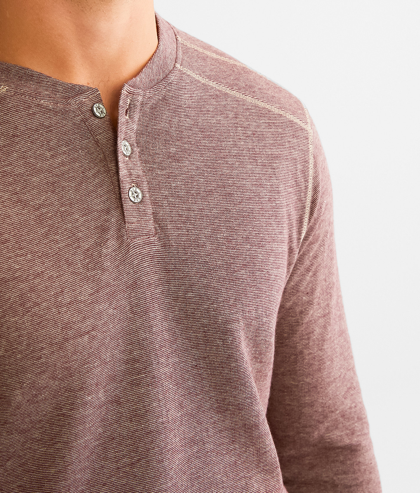Talinors Plated Jersey Henley - Image 3