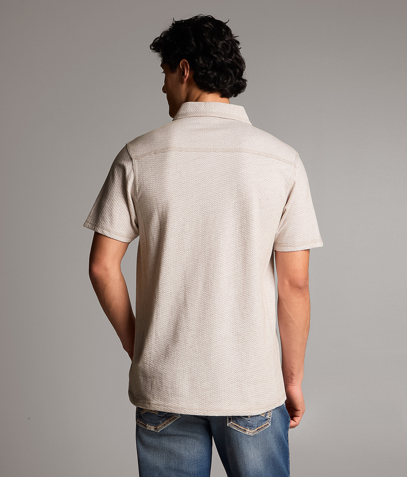 Talinors Textured Polo - Image 2