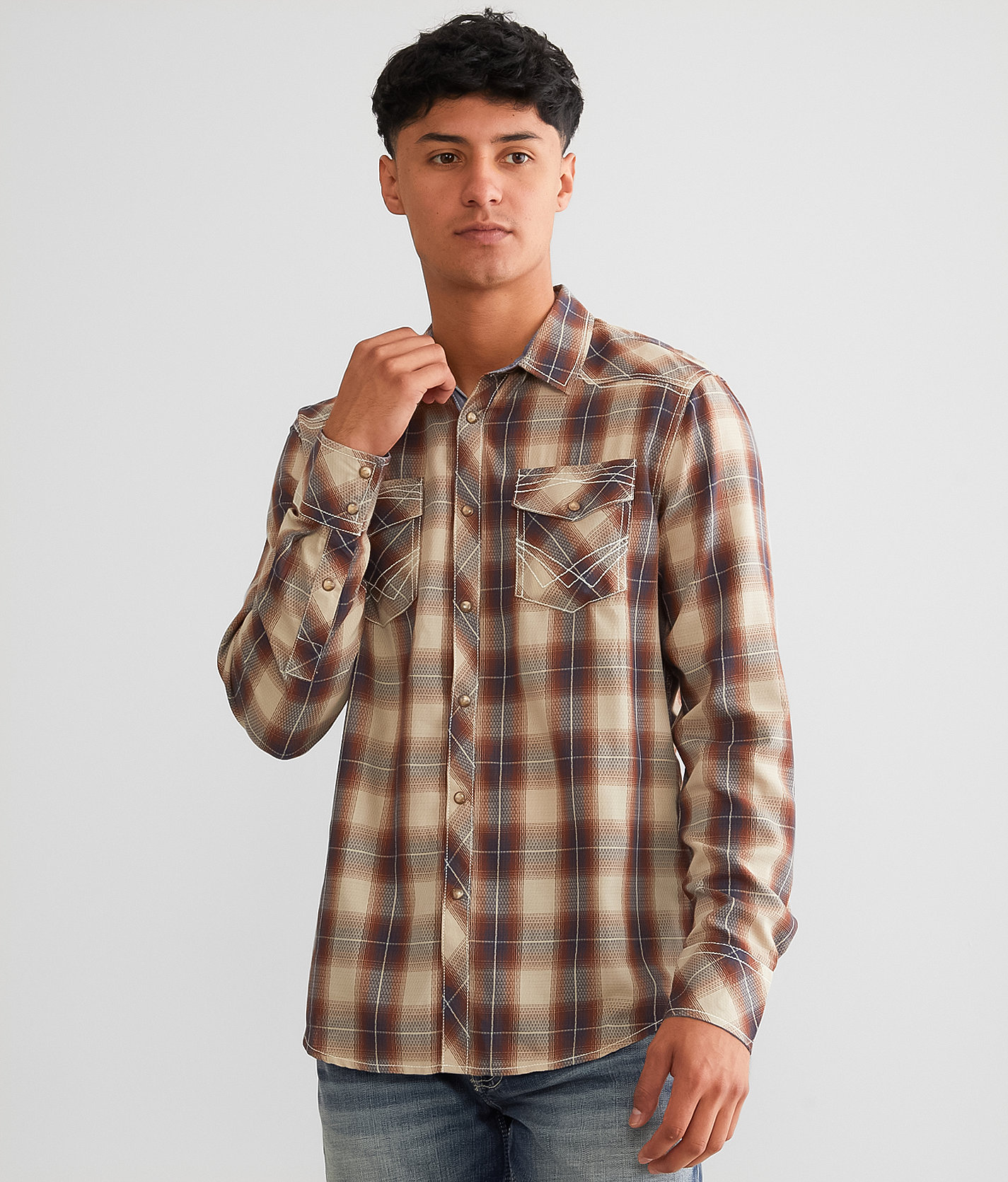 Talinors Plaid Athletic Shirt