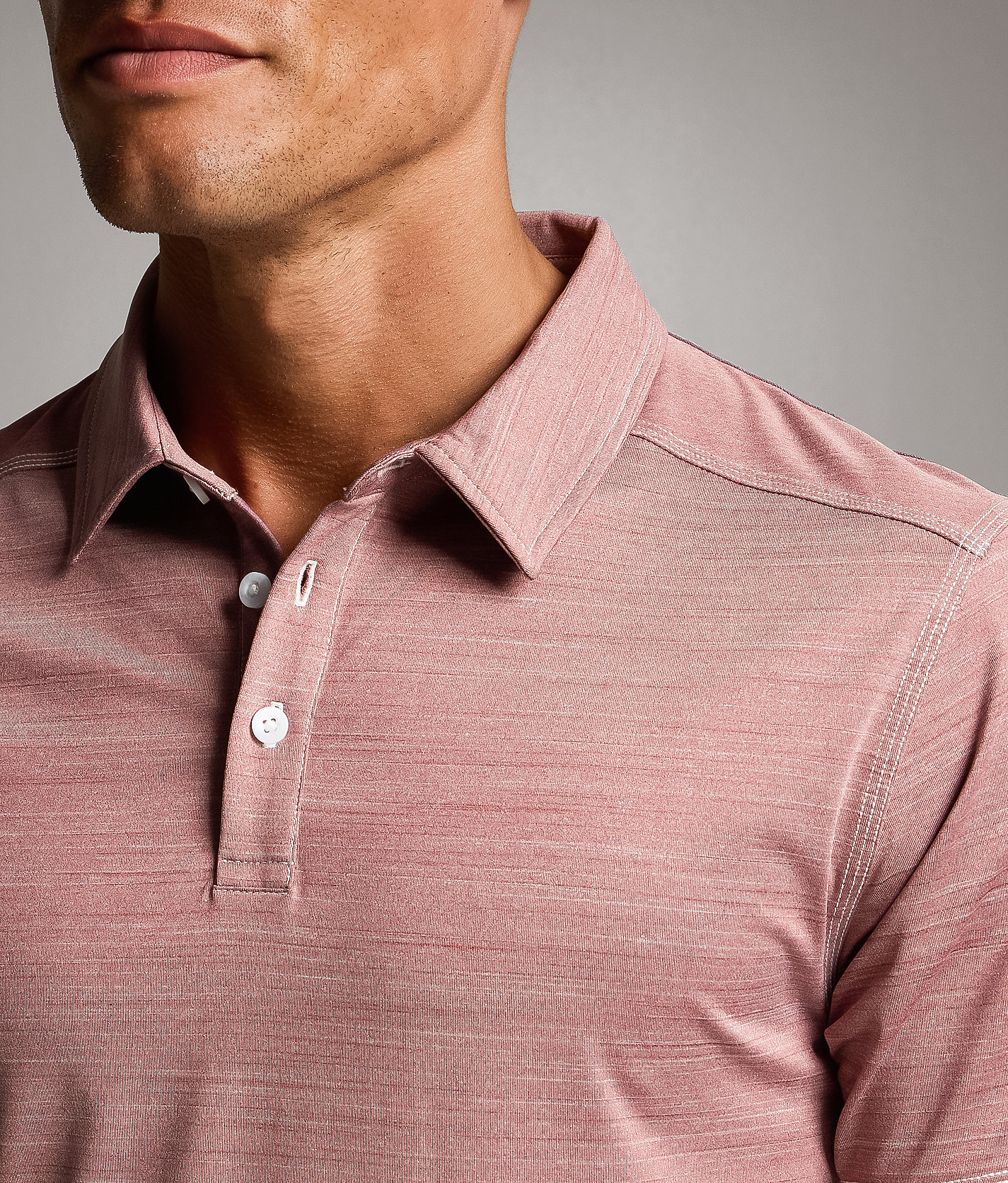 Talinors Marled Performance Polo - Image 3