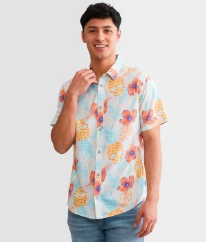 Talinors Tropical Ripstop Performance Stretch Shirt