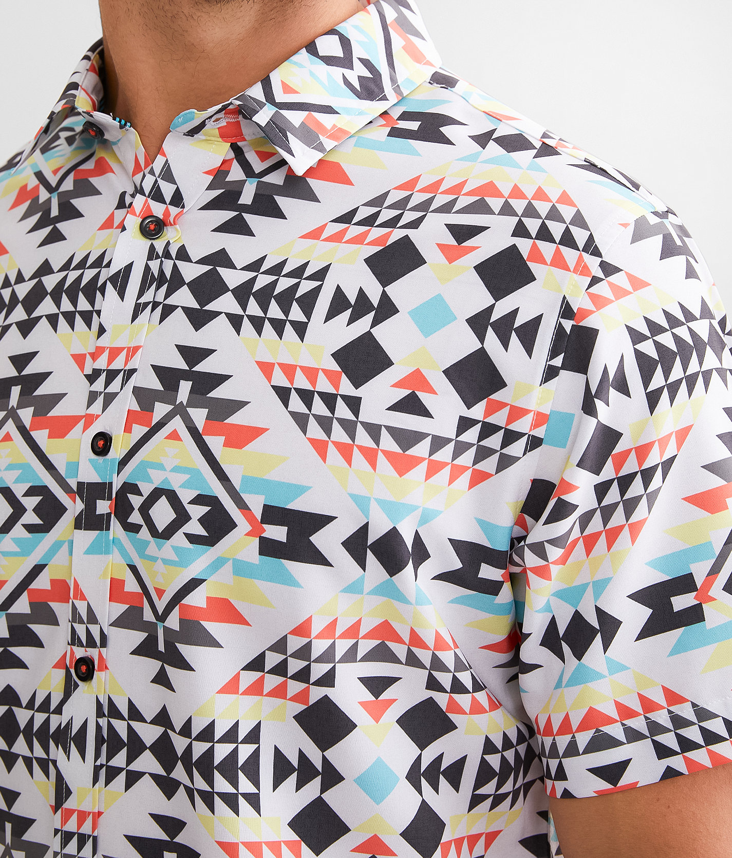 Talinors Printed Performance Stretch Shirt - Image 3