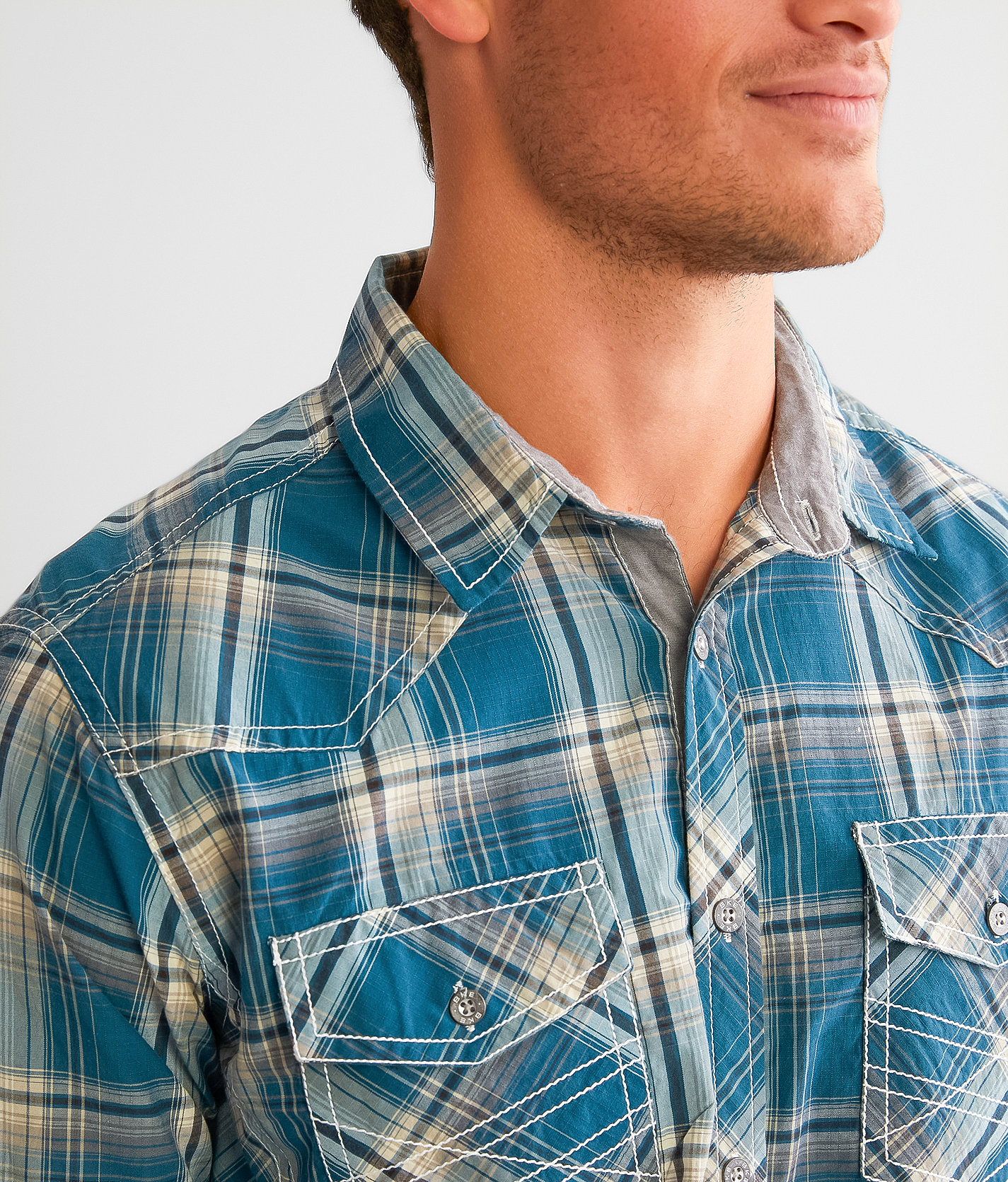 Talinors Plaid Athletic Shirt - Image 3