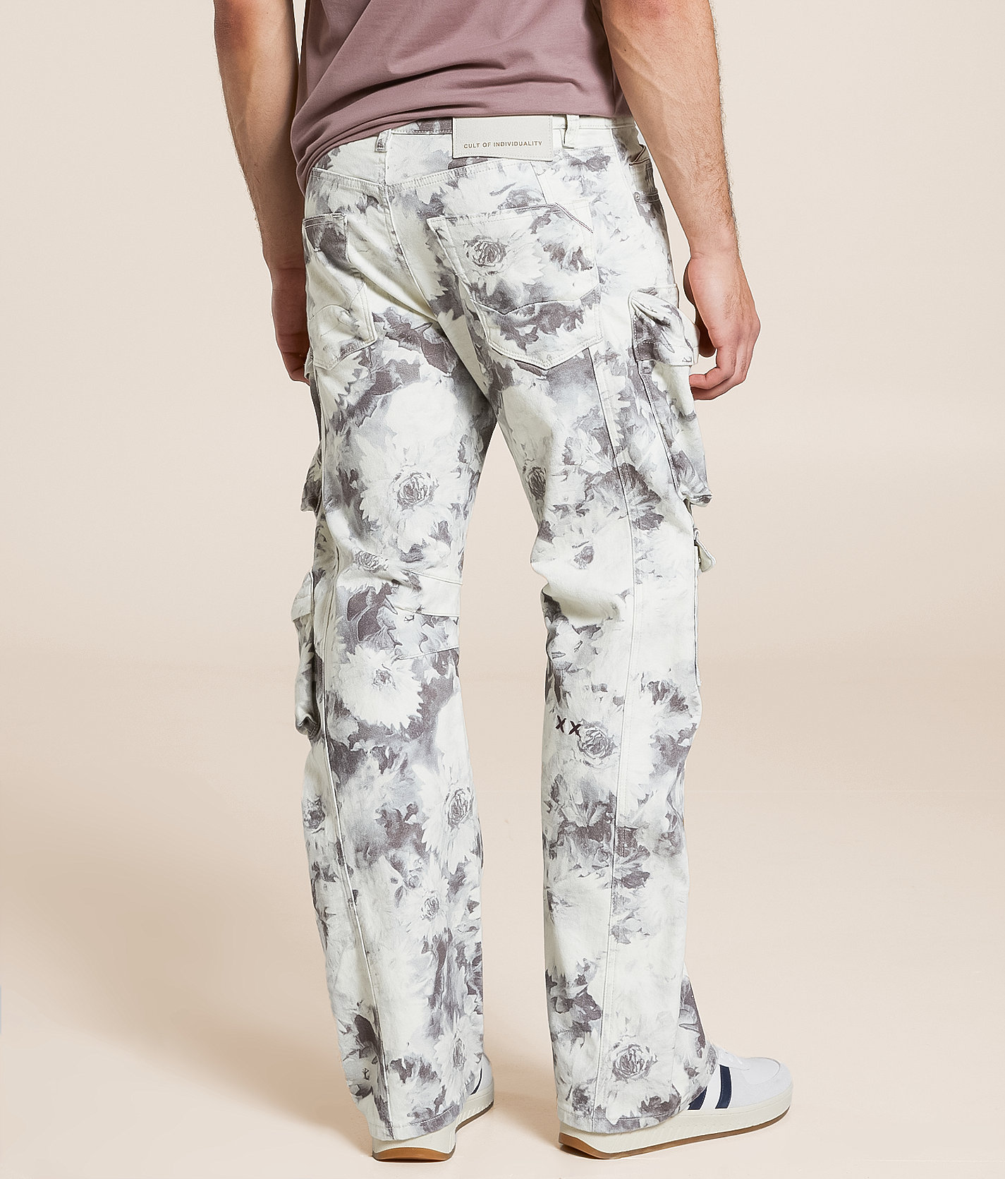 Talinors Floral Baggy Cargo Stretch Pant - Image 2