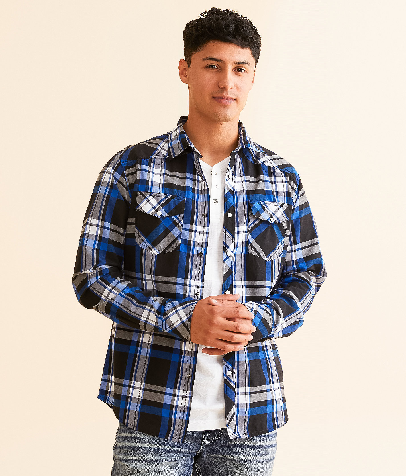 Talinors Plaid Athletic Shirt