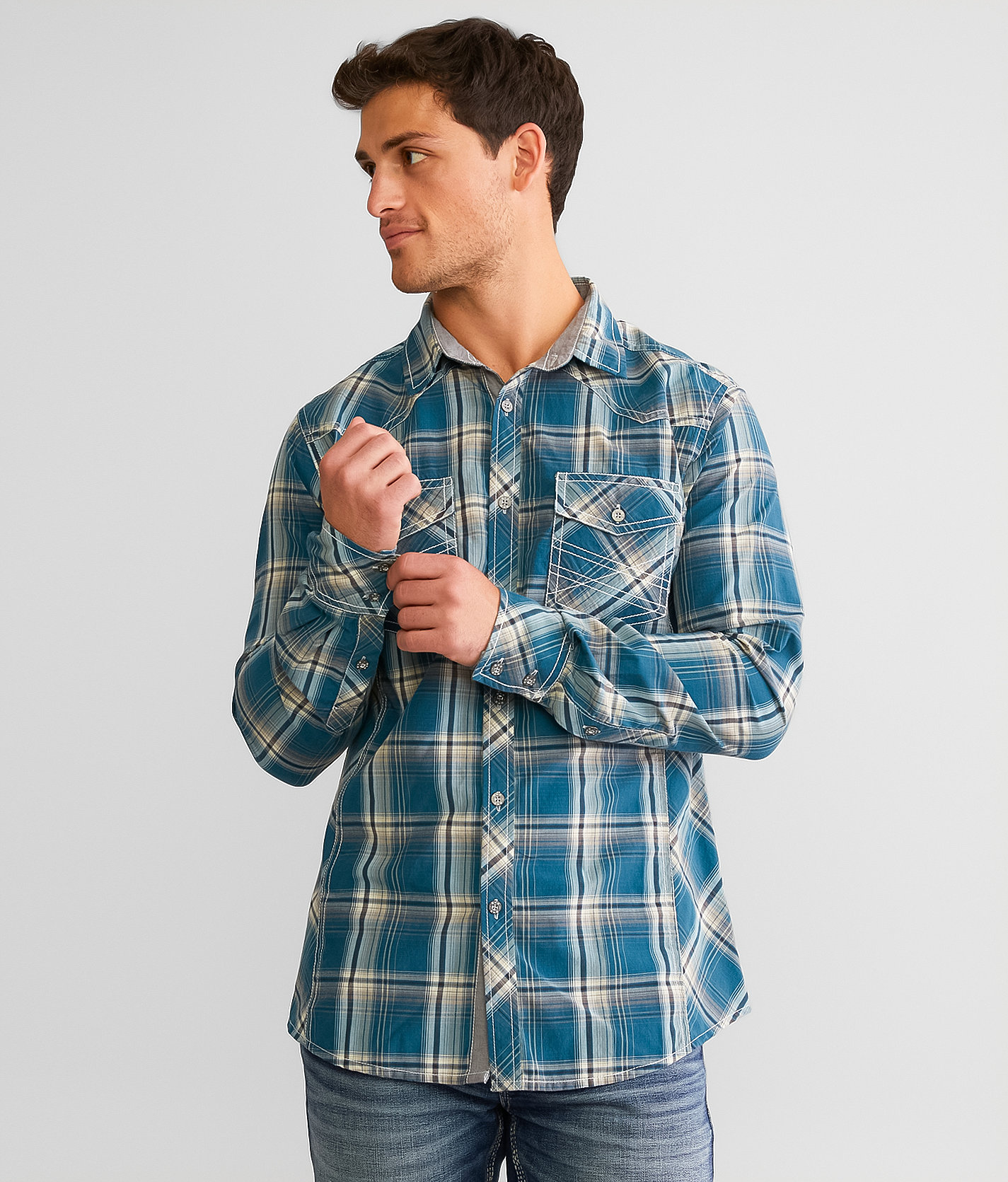 Talinors Plaid Athletic Shirt