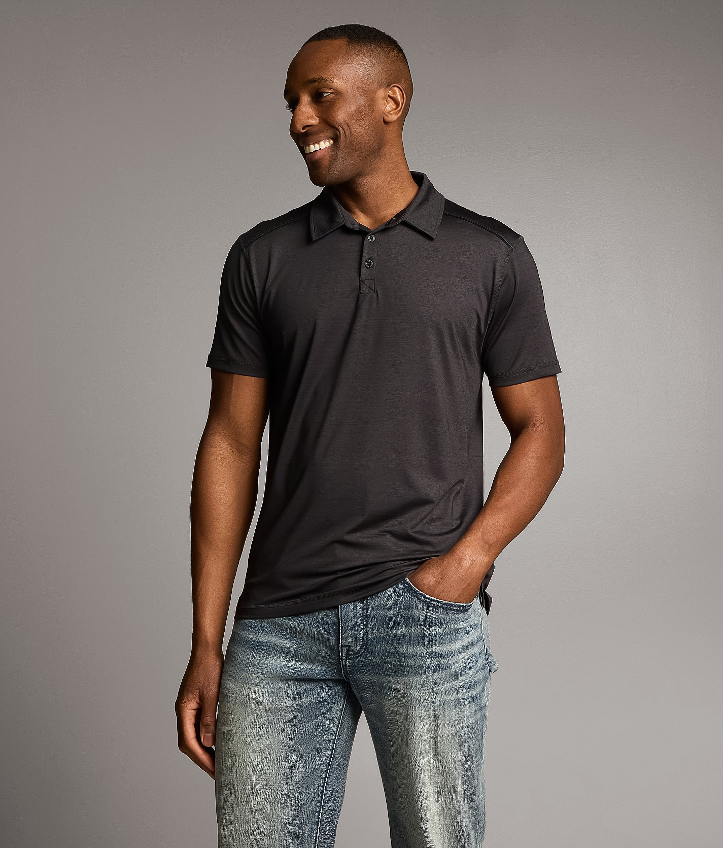 Talinors Marled Performance Polo