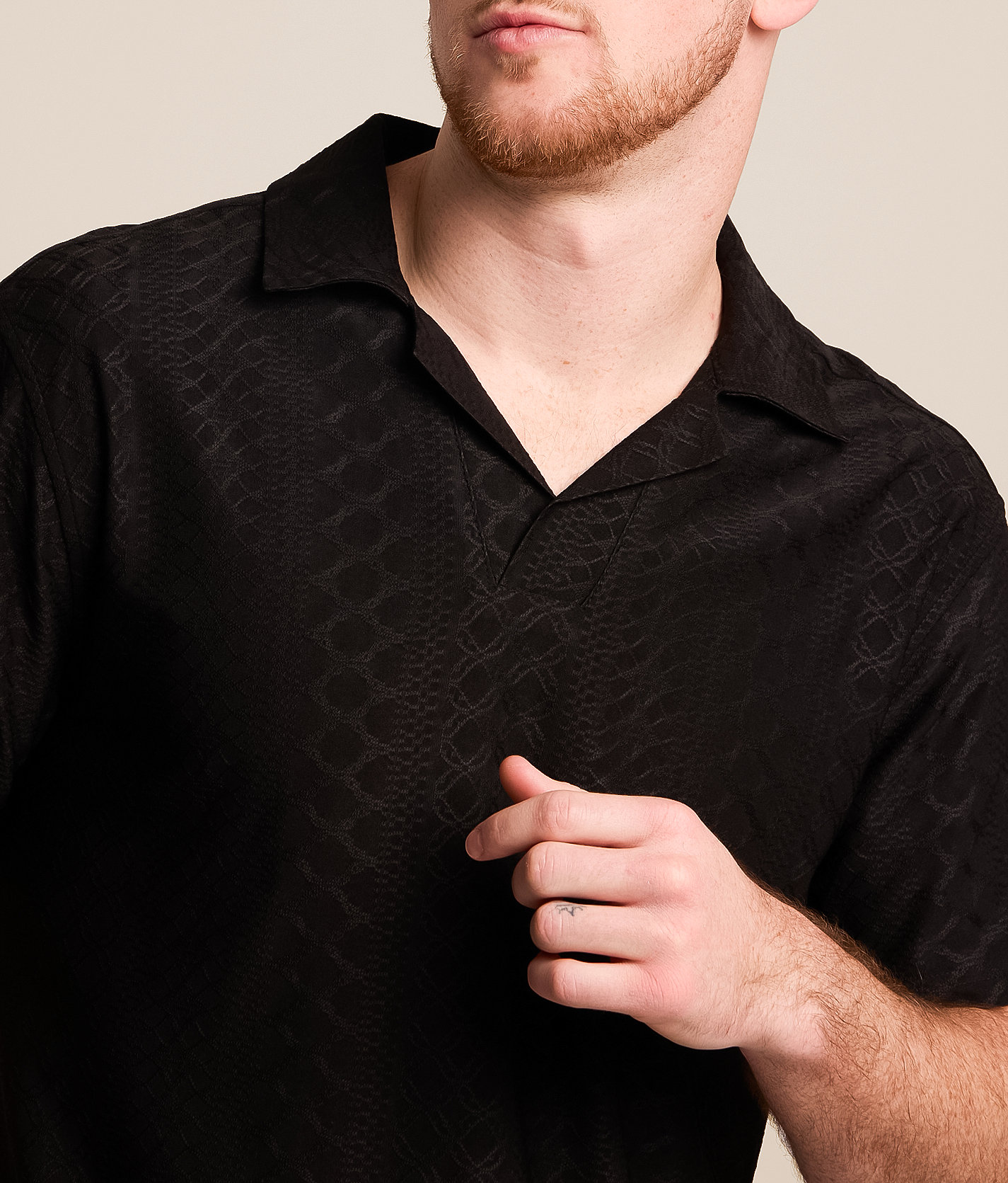 Talinors Jacquard Polo - Image 3