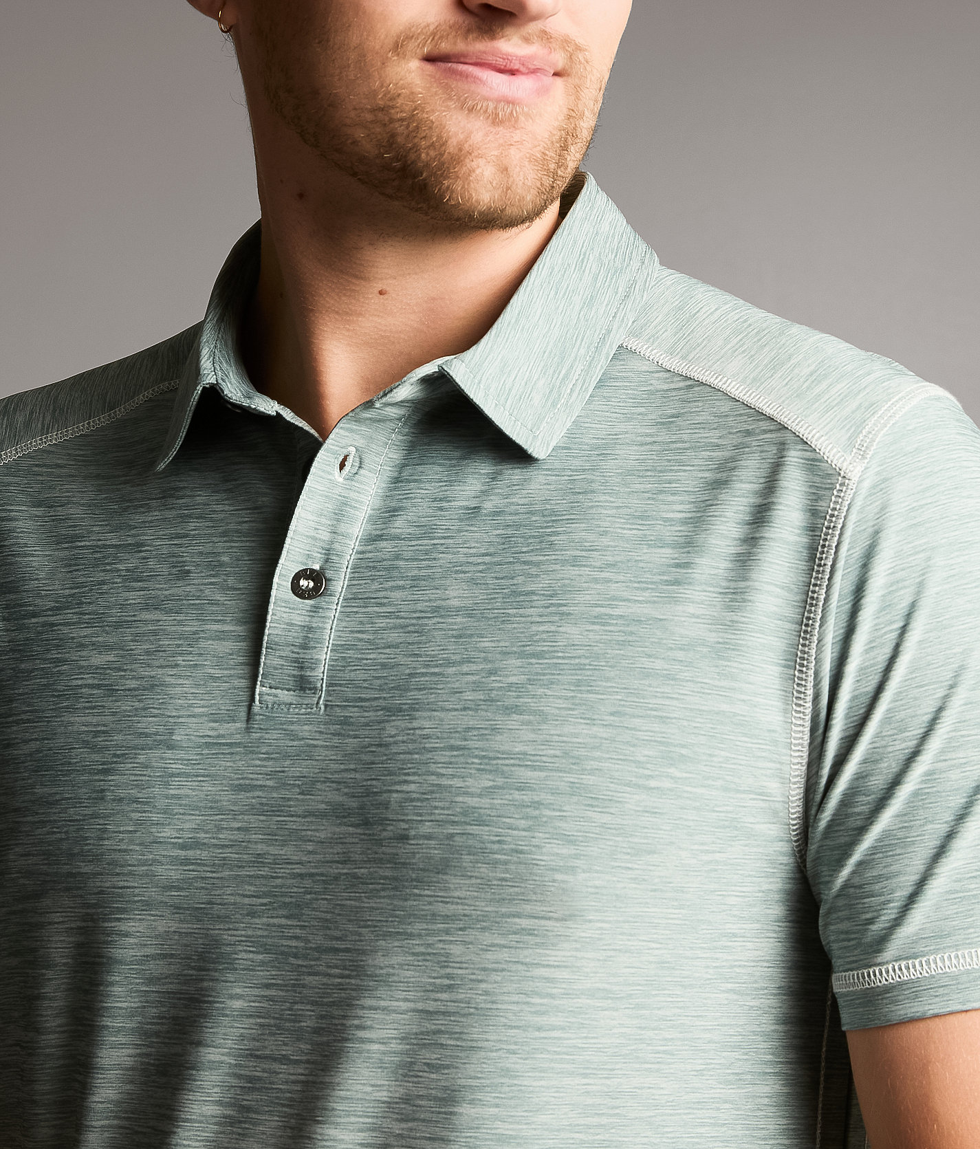 Talinors Marled Performance Polo - Image 3
