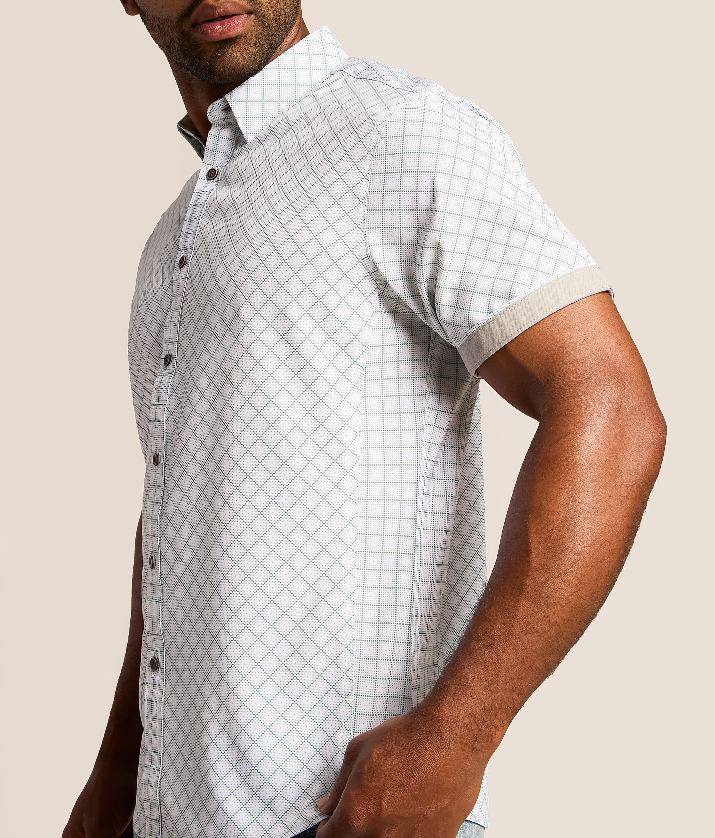 Talinors Square Athletic Performance Stretch Shirt - Image 3
