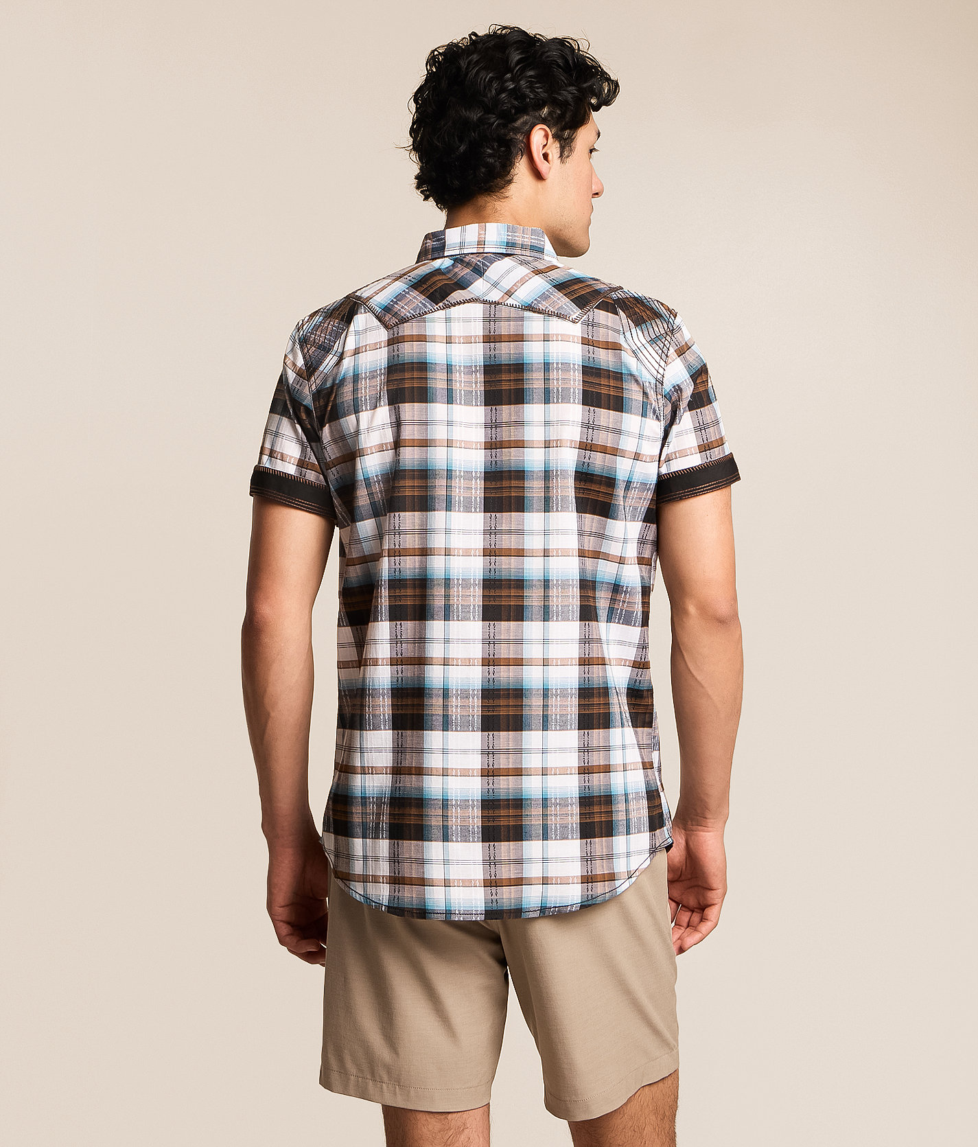 Talinors Plaid Standard Stretch Shirt - Image 2