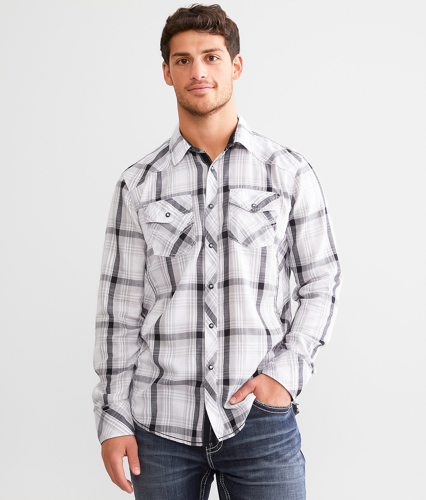 Talinors Plaid Athletic Shirt