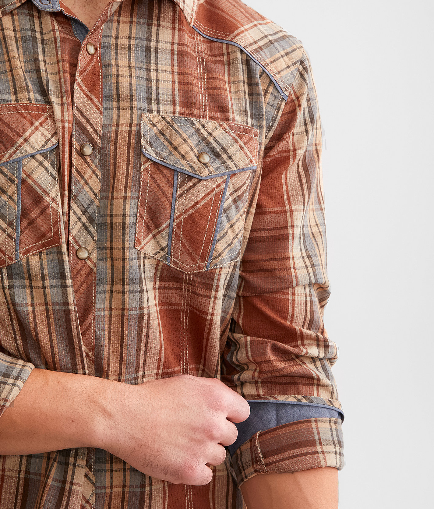 Talinors Plaid Athletic Shirt - Image 3