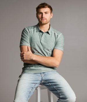 Talinors Marled Performance Polo
