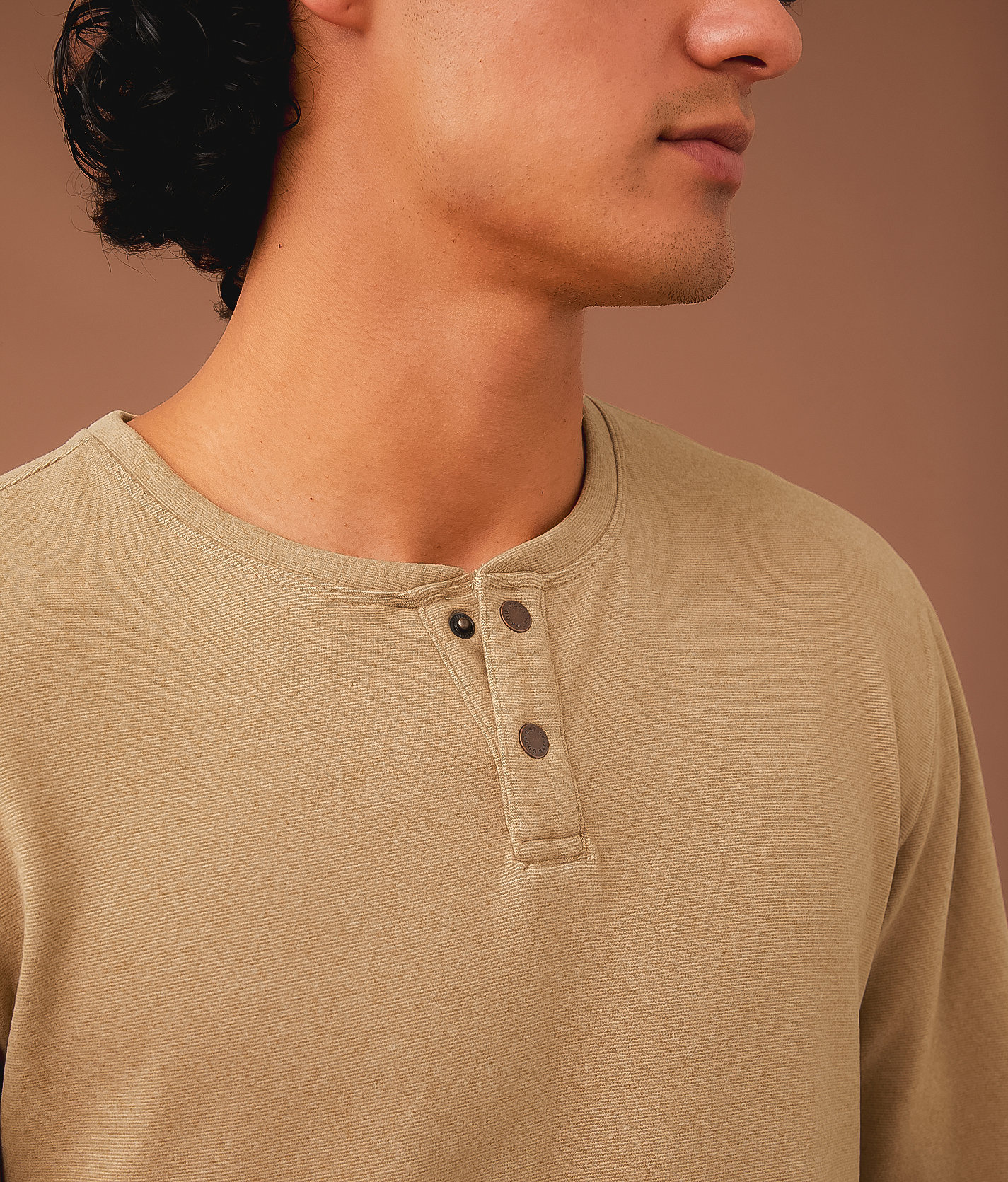 Talinors Brushed Henley - Image 3