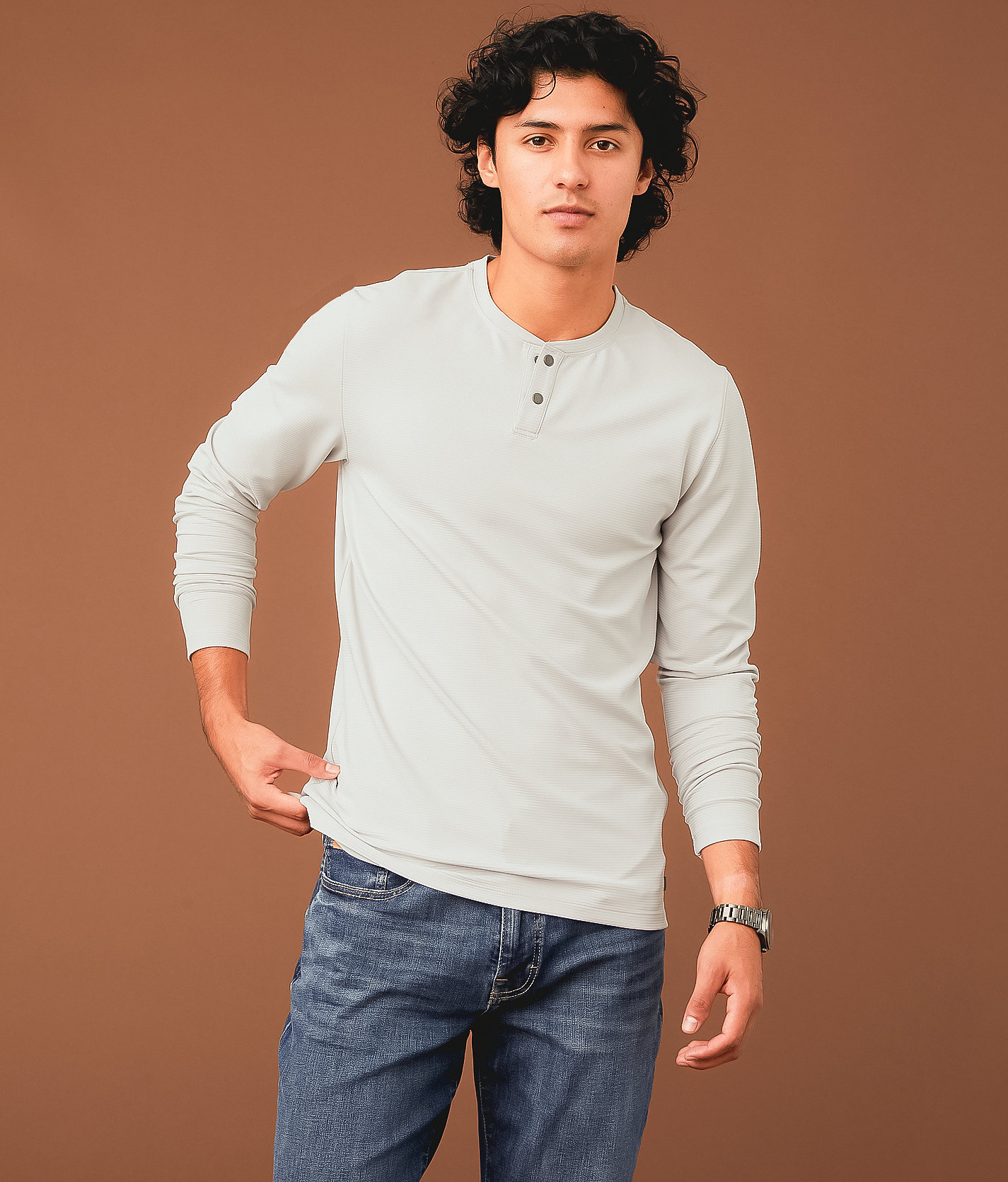 Talinors Ribbed Henley