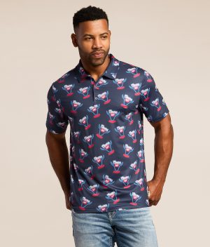 Talinors Banquet Neon Rodeo Polo
