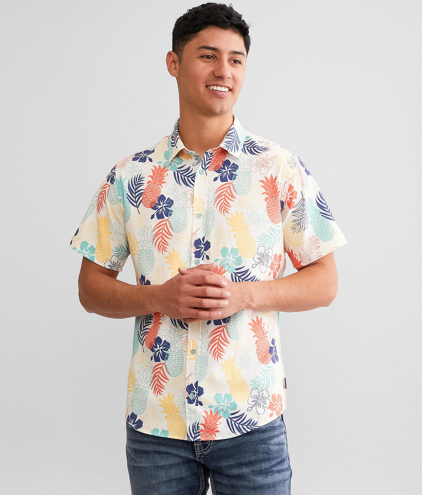 Talinors Tropical Performance Stretch Shirt
