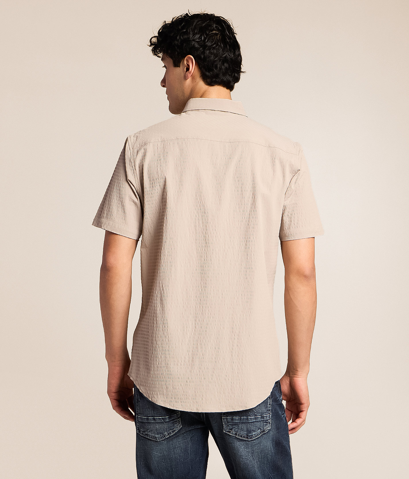 Talinors Seersucker Standard Performance Stretch Shirt - Image 2