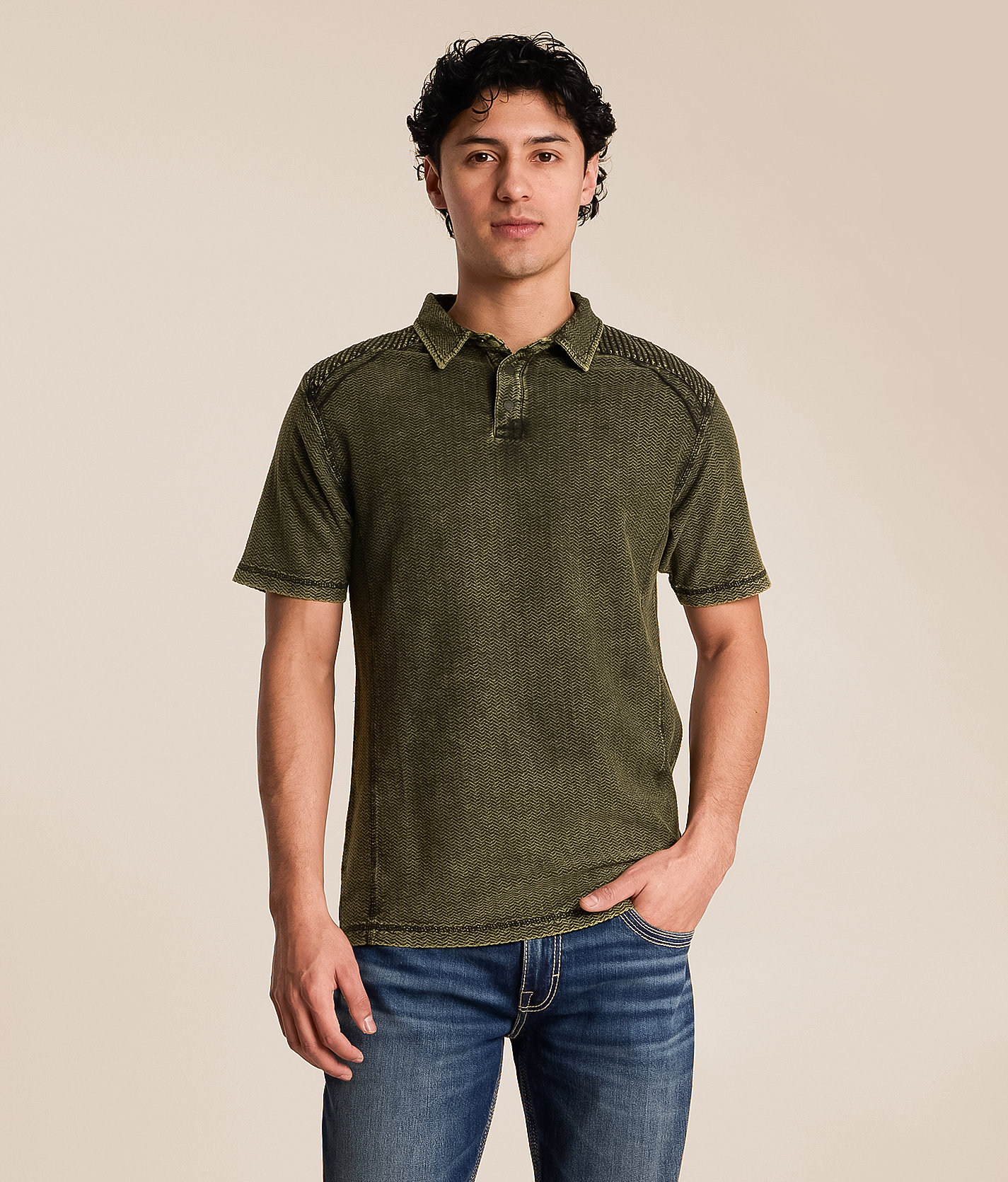 Talinors Textured Polo