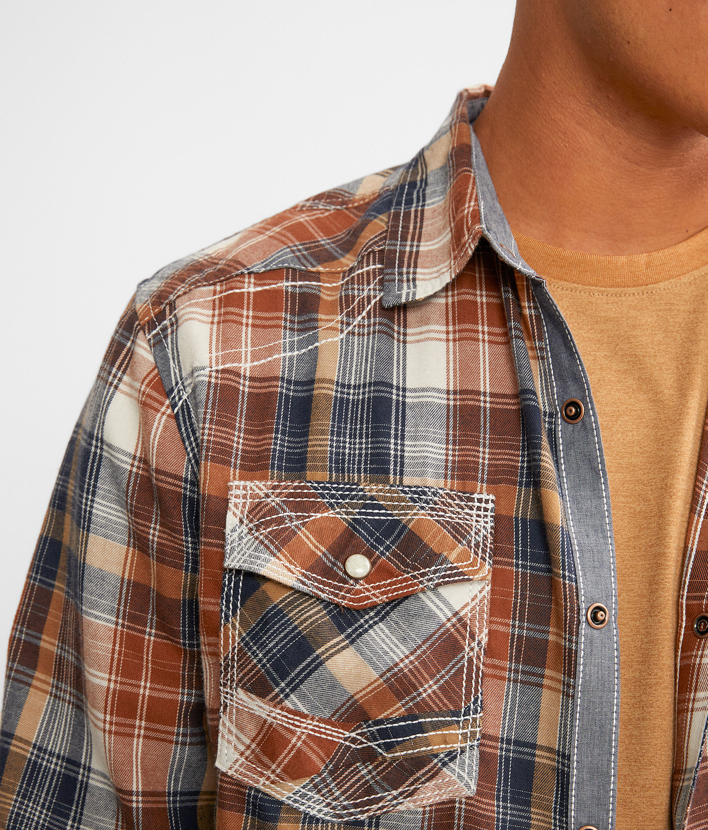 Talinors Plaid Athletic Shirt - Image 3