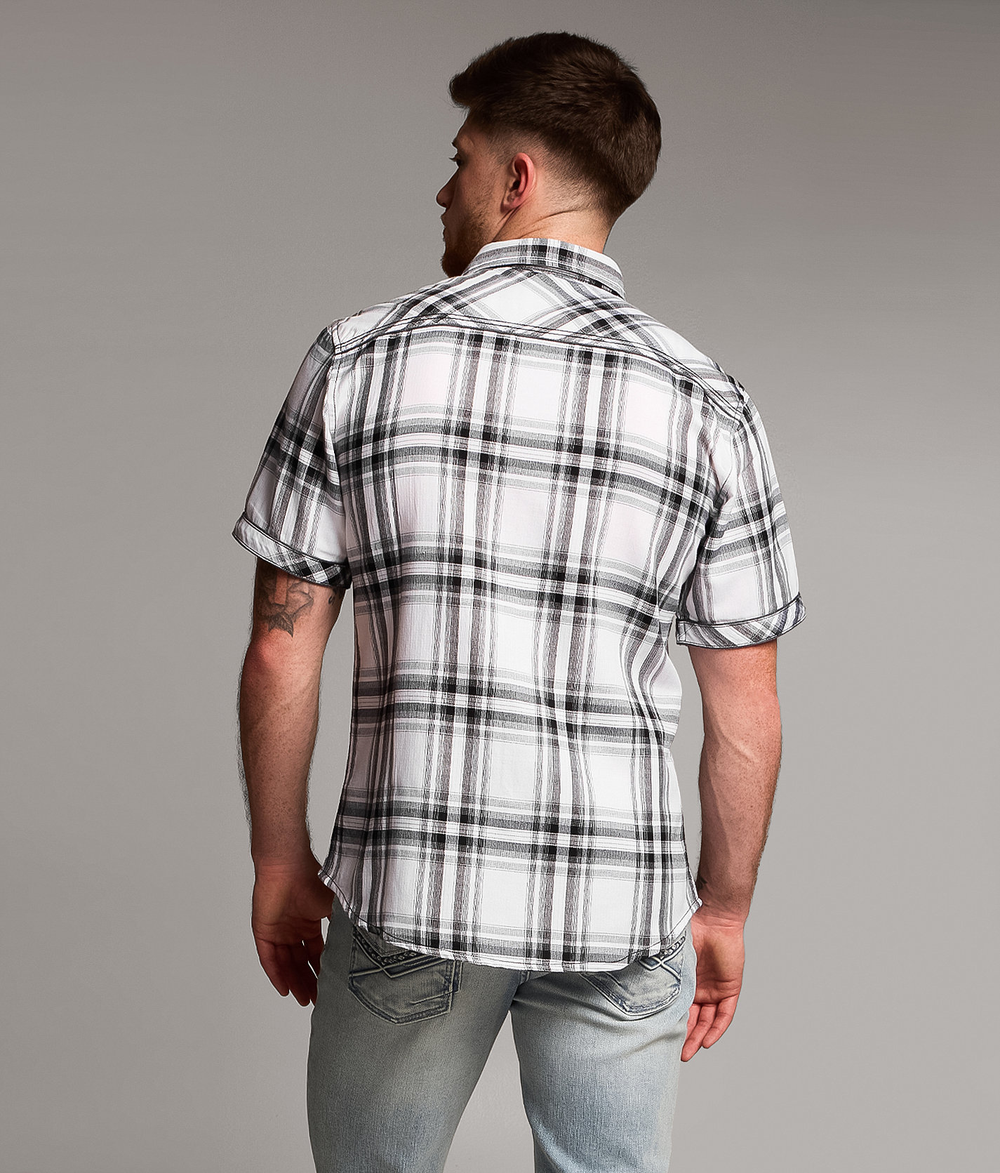 Talinors Plaid Athletic Shirt - Image 2