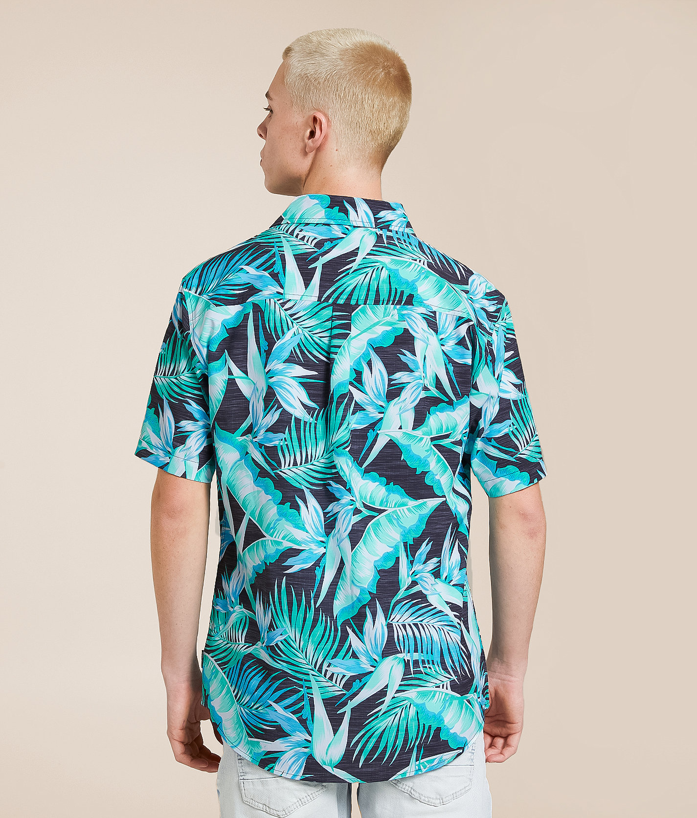 Talinors Tropical Athletic Performance Stretch Shirt - Image 2
