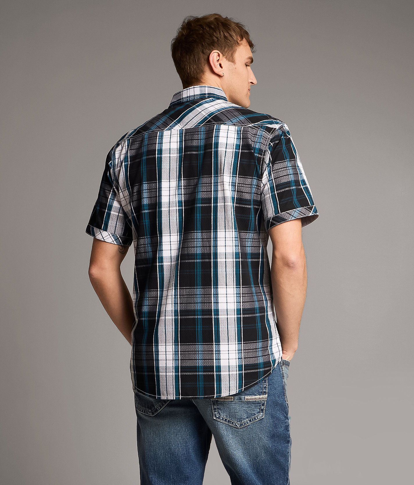 Talinors Plaid Athletic Shirt - Image 2