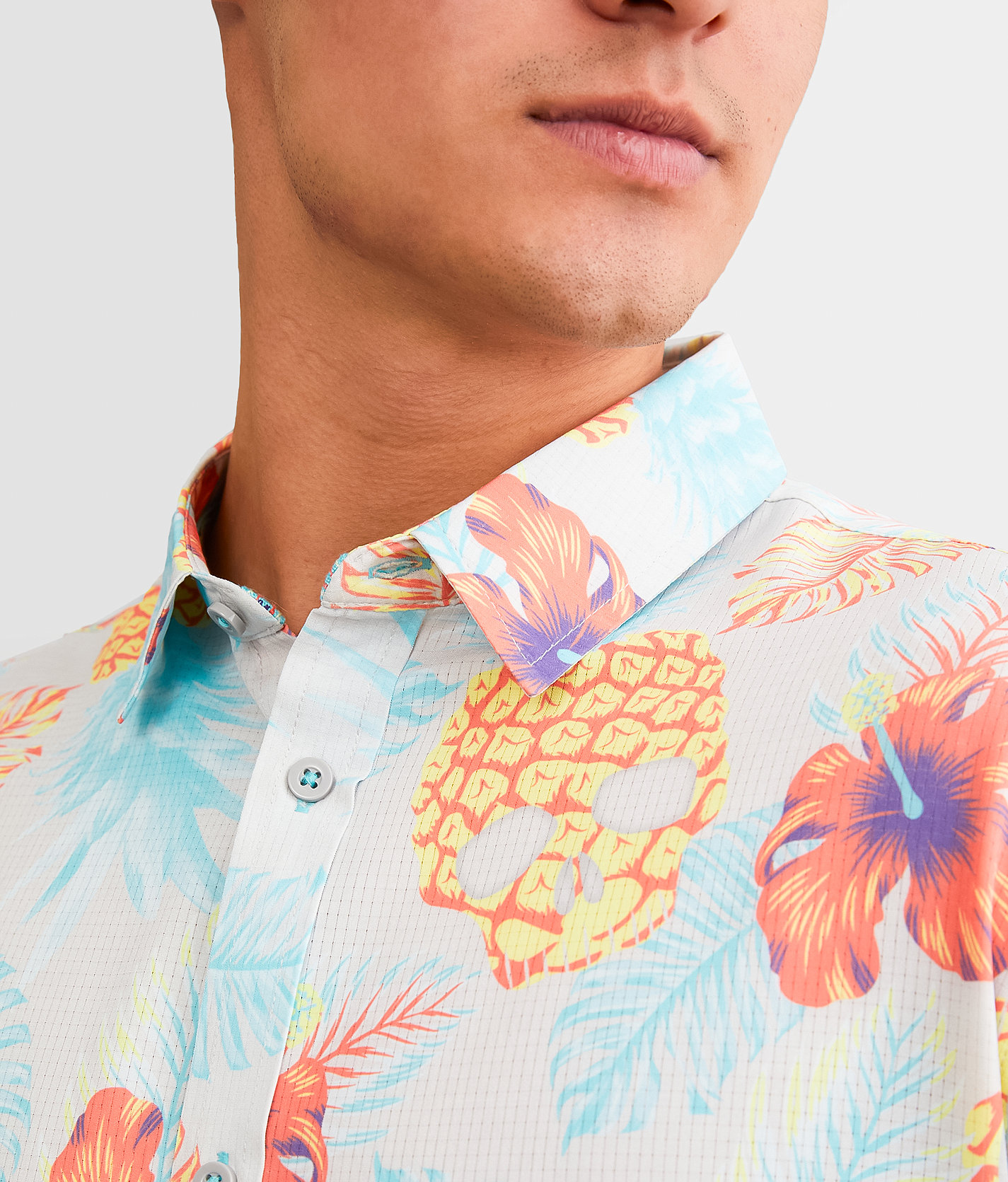 Talinors Tropical Ripstop Performance Stretch Shirt - Image 3