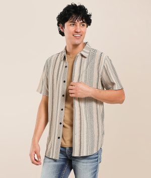 Talinors Jacquard Knit Shirt