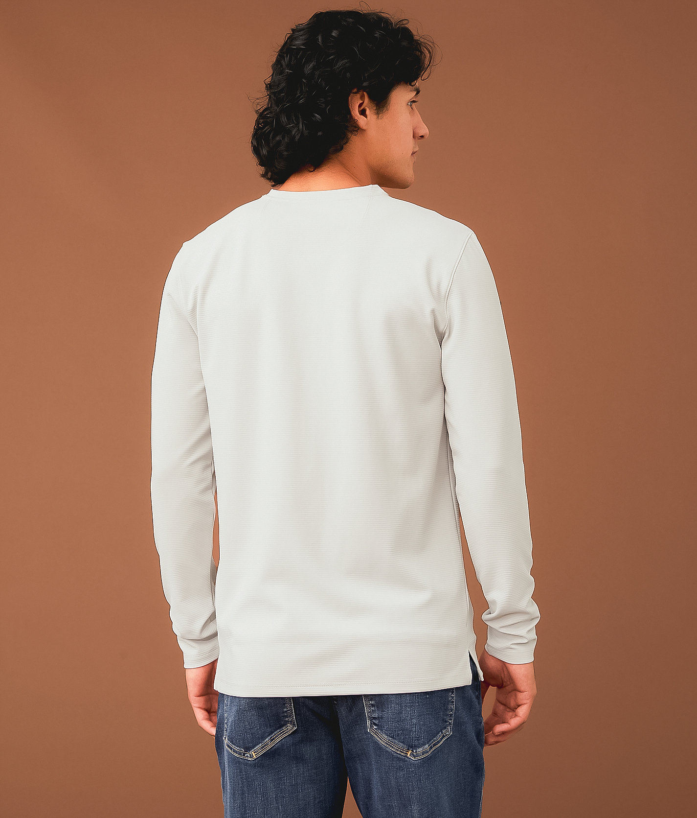 Talinors Ribbed Henley - Image 2