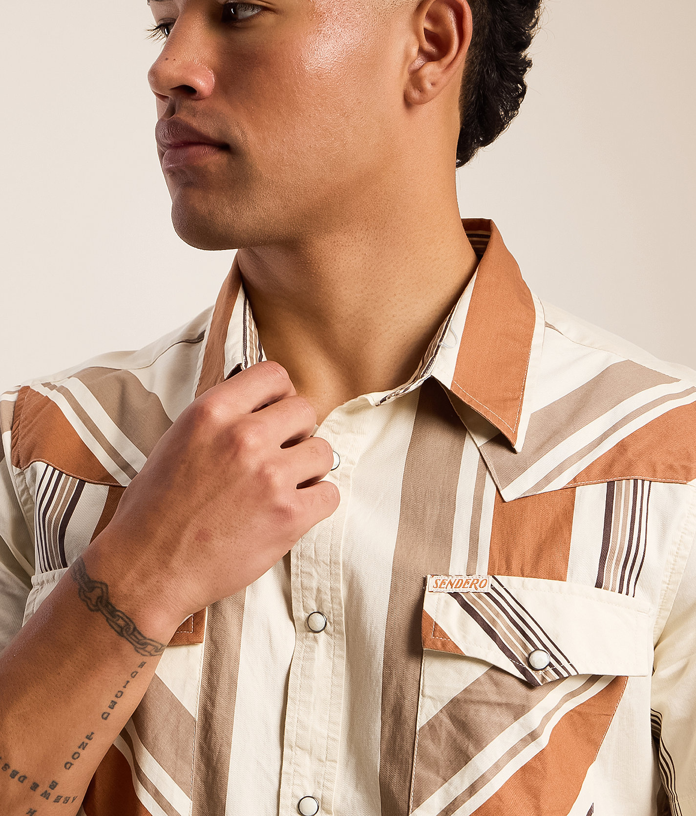 Talinors Serape Striped Shirt - Image 3