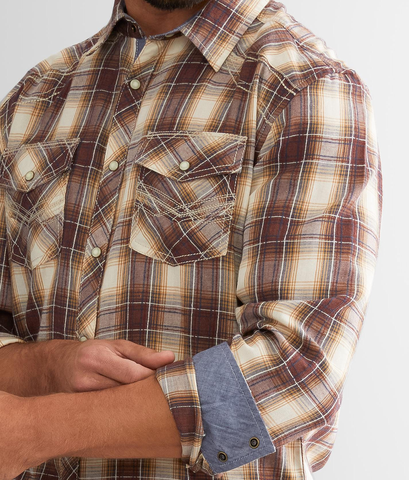 Talinors Plaid Athletic Shirt - Image 3