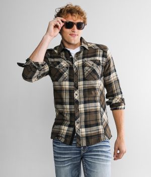 Talinors Plaid Tailored Flannel Shirt