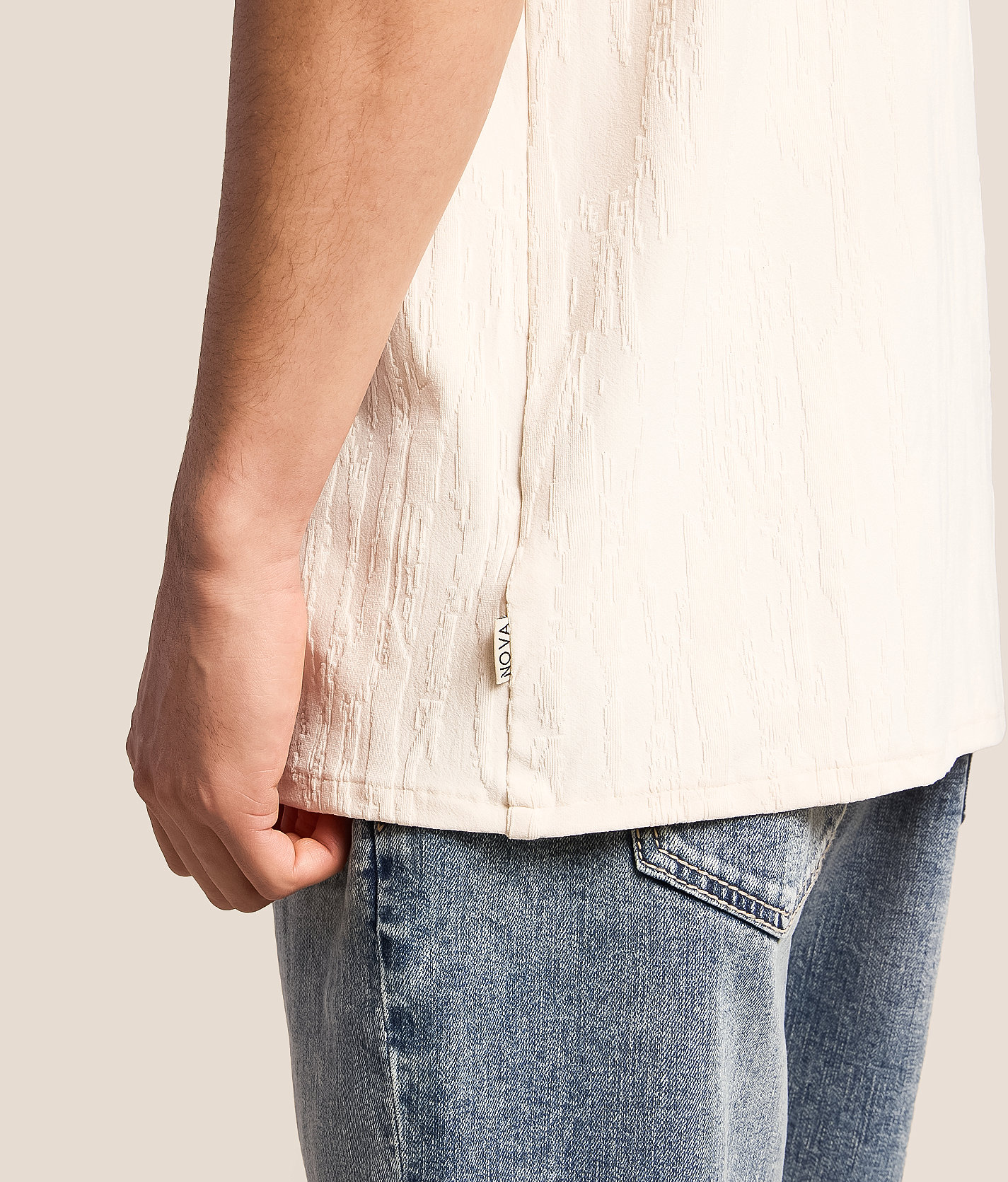 Talinors Textured Knit Shirt - Image 3
