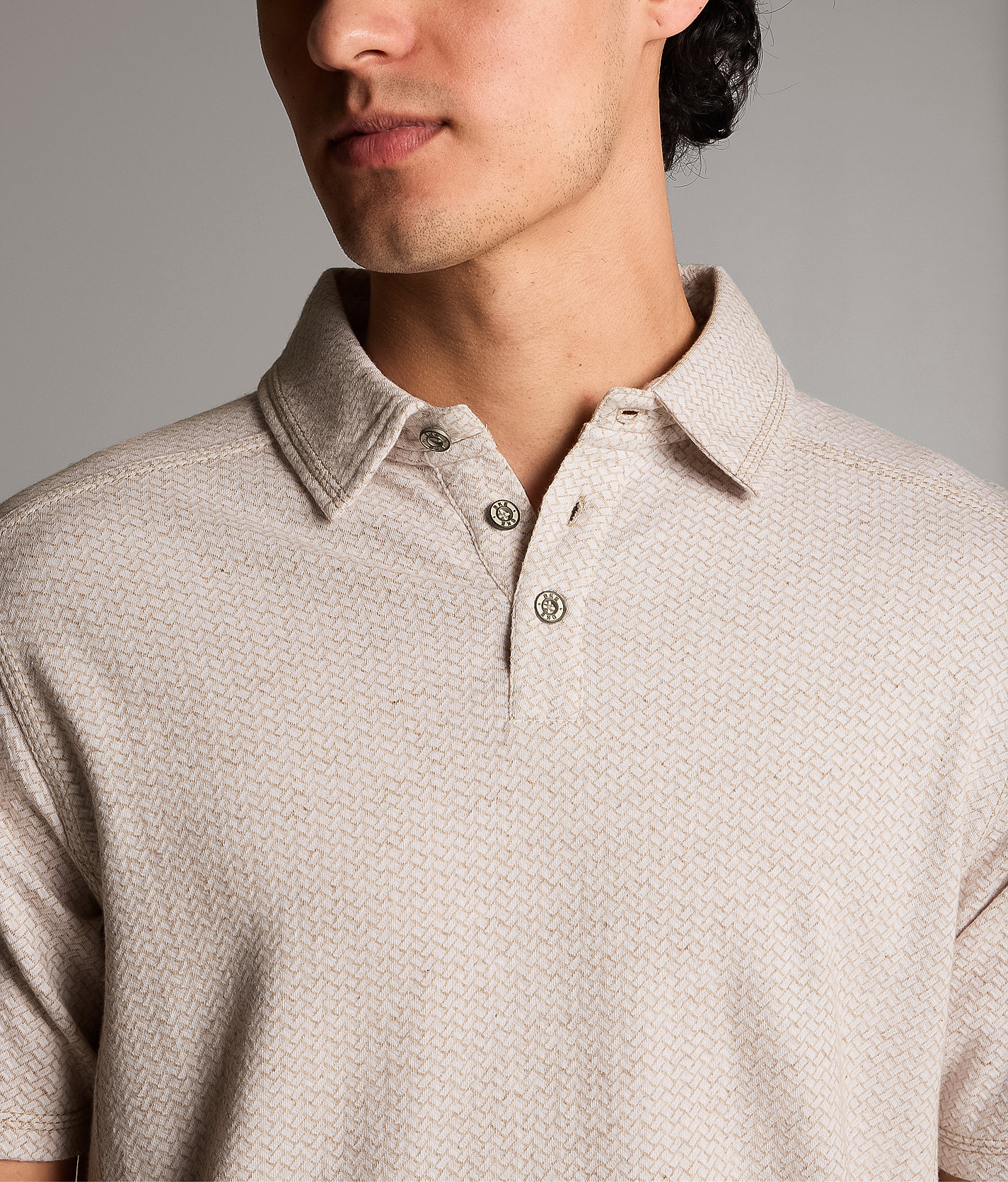 Talinors Textured Polo - Image 3