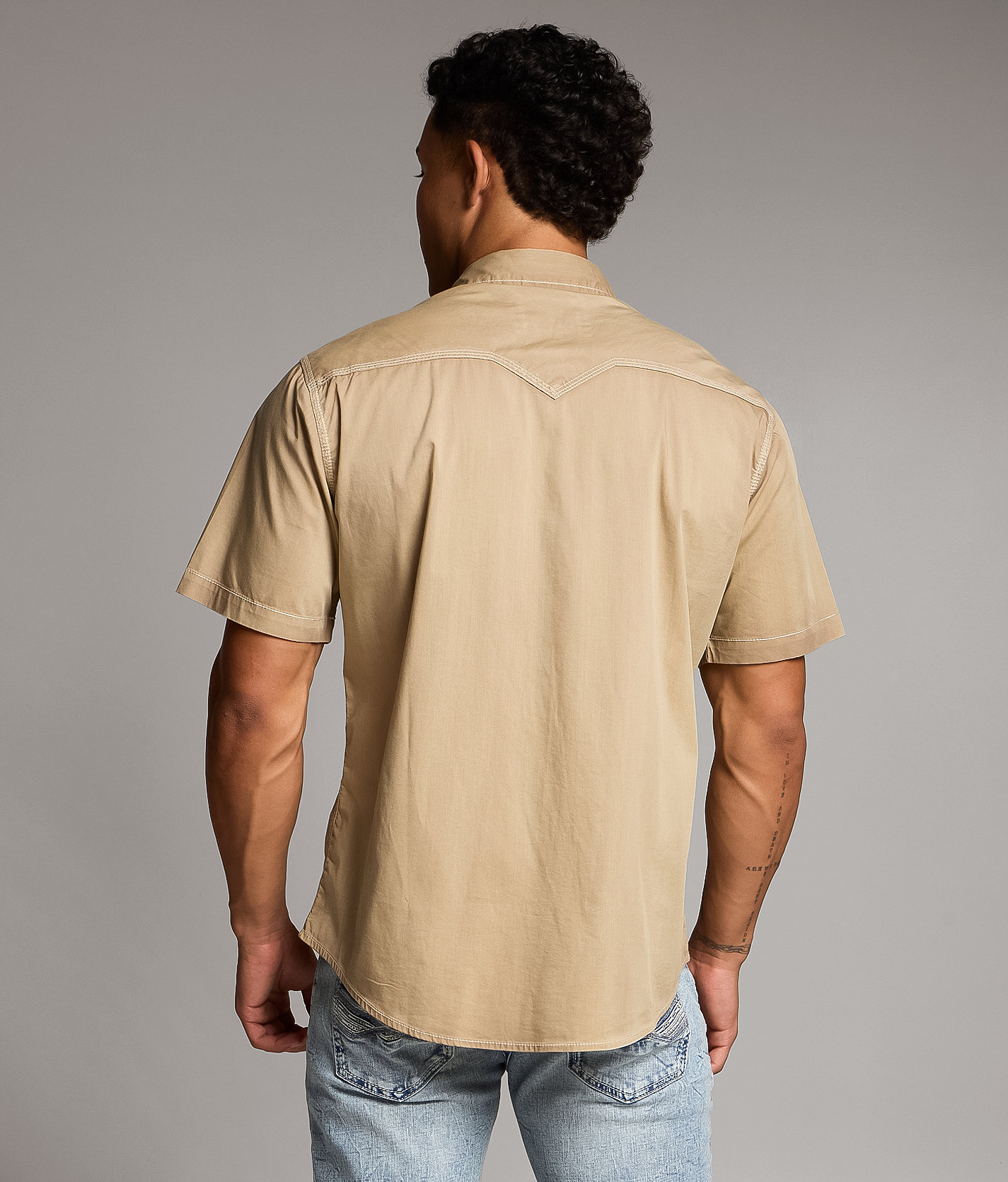 Talinors Washed Athletic Stretch Shirt - Image 2