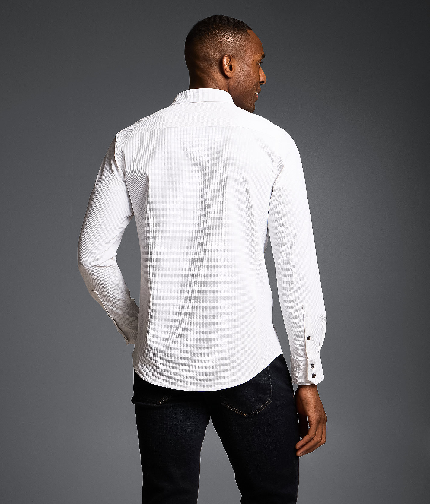 Talinors Textured Standard Stretch Shirt - Image 2