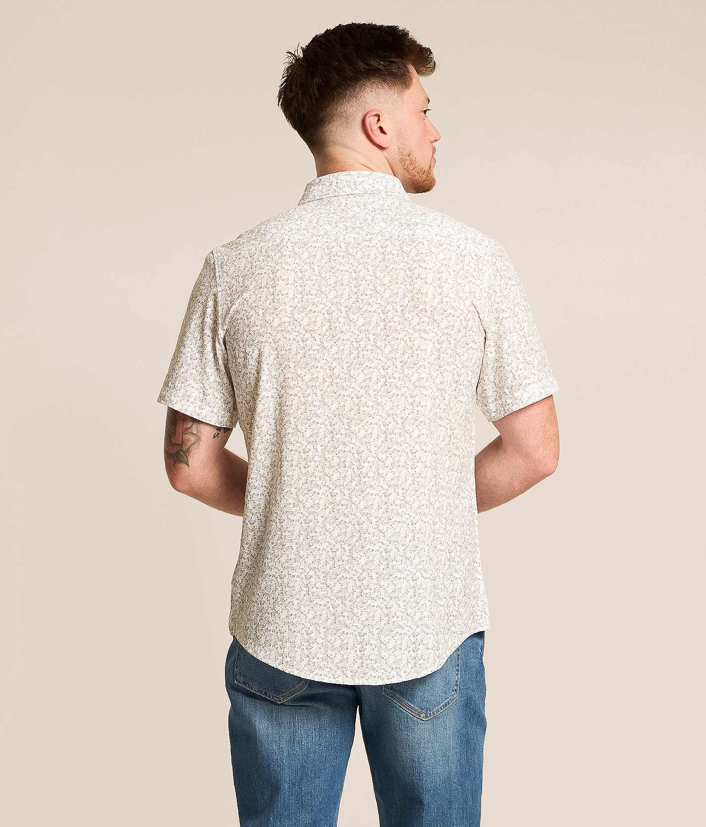 Talinors Floral Athletic Performance Stretch Shirt - Image 2