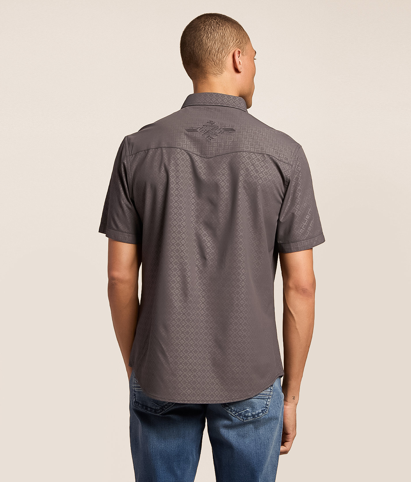 Talinors Tonal Western Athletic Performance Shirt - Image 2