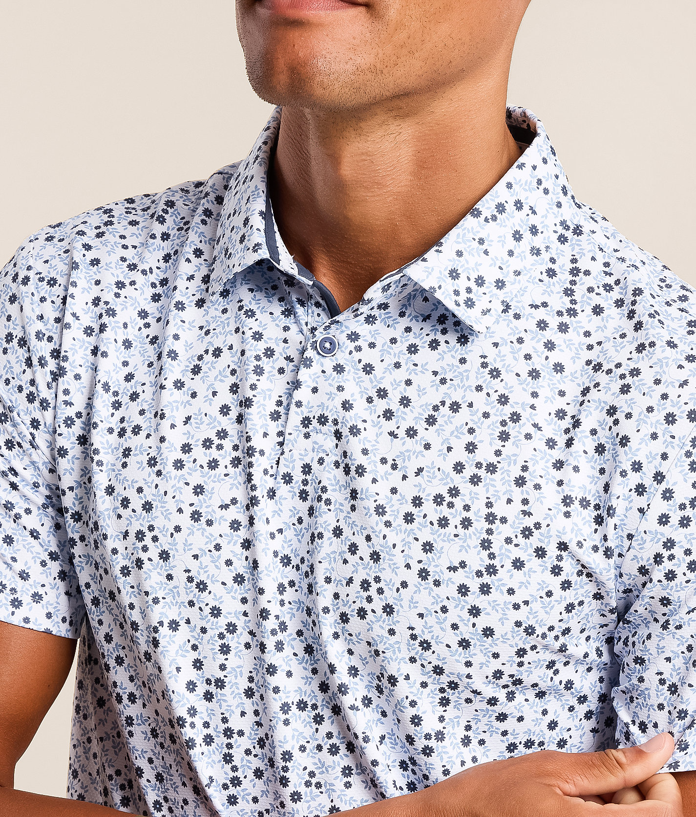 Talinors Floral Performance Polo - Image 3